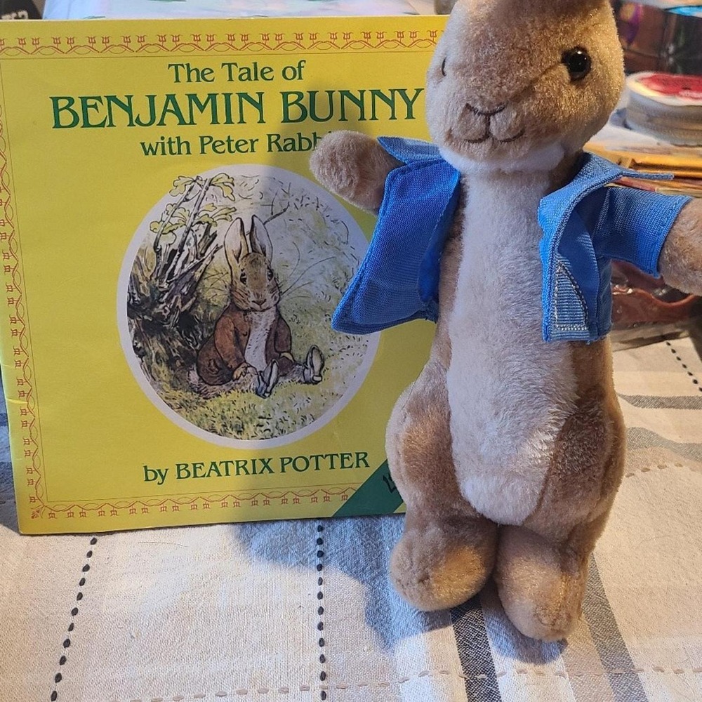 Benjamin Bunny Book and plush